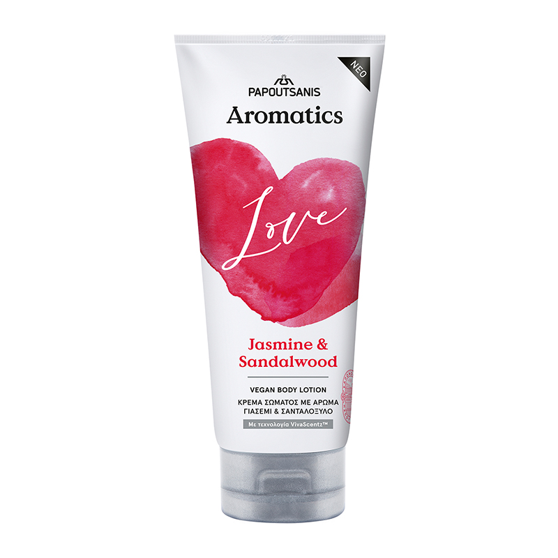 5201109002338_P_1.jpg ΠΑΠΟΥΤΣΑΝΗΣ ΚΡΕΜΑ ΣΩΜΑΤΟΣ AROMATICS 200ML LOVE (ΓΙΑΣΕΜΙ/ΣΑΝΤΑΛΟΞΥΛΟ) * - Image 1