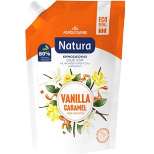 ΠΑΠΟΥΤΣΑΝΗΣ ΚΡΕΜΟΣΑΠΟΥΝΟ REFILL 750ml ΒΑΝΙΛΙΑ&ΚΑΡΑΜΕΛΑ *