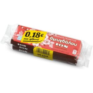 ΙΟΝ ΣΟΚΟΛΑΤΑ AMΥΓΔΑΛΟΥ 70gr (Χ3) *