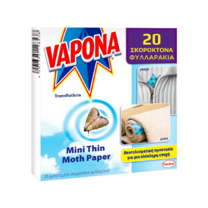 VAPONA ΣΚΟΡΟΚΤΟΝΑ ΦΥΛΛΑΡΑΚΙΑ 20ΤΕΜ *