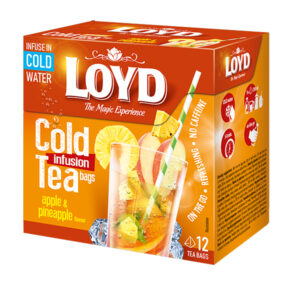 LOYD ΦΑΚΕΛΑΚΙΑ ΓΙΑ ΚΡΥΟ ΤΣΑΙ 12ΤΕΜ 30GR APPLE&PINEAPPLE *
