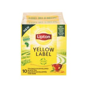 LIPTON  ΜΑΥΡΟ ΤΣΑΙ YELLOW LABEL 10 ΦΑΚΕΛΑΚΙΑ 15gr *