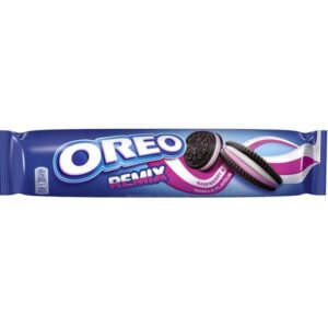 OREO BISCUITS 157gr REMIX RASPBERRY & VANILLA FLAVOUR *