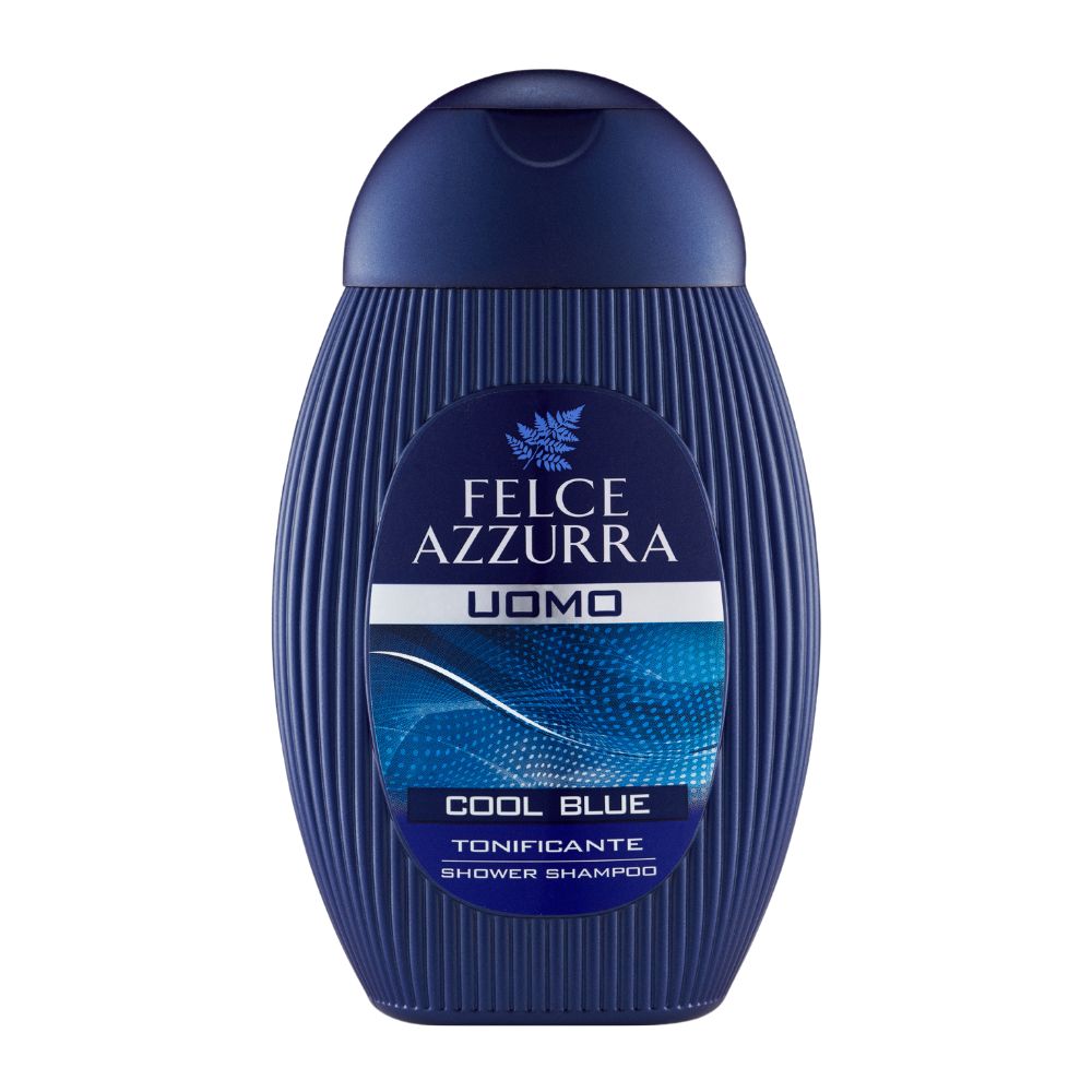 8001280023217 FELCE AZZURRA ΑΦΡΟΛΟΥΤΡΟ/ΣΑΜΠΟΥΑΝ 2 ΣΕ 1 250ml UOMO COOL BLUE * - Image 1
