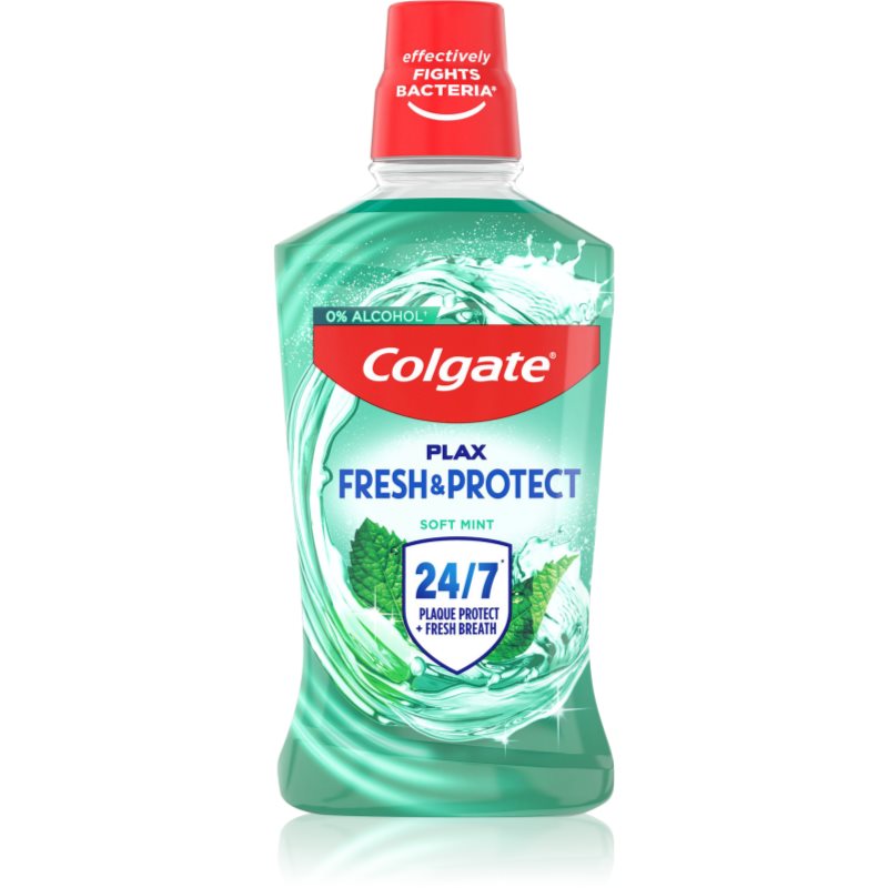 8714789732701_01-o__15 COLGATE ΣΤΟΜΑΤΙΚΟ ΔΙΑΛΥΜΑ 500ML PLAX FRESH&PROTECT SOFT MINT * - Image 1