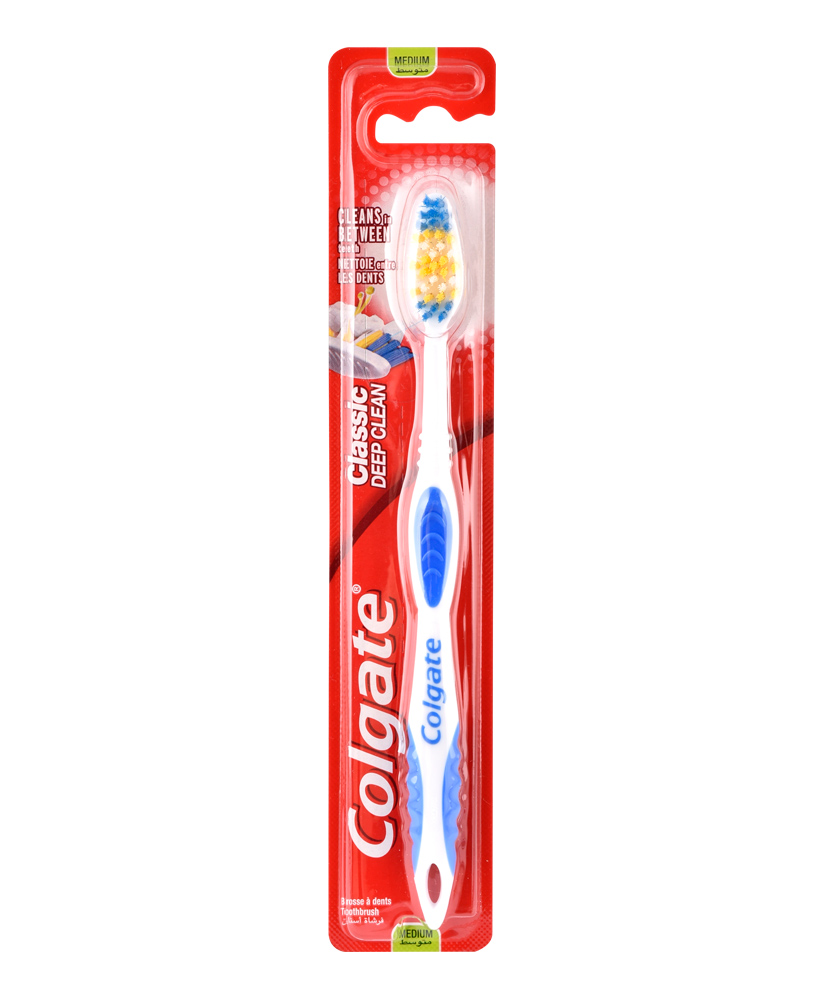 8714789823775-825x1000 COLGATE ΟΔΟΝΤΟΒΟΥΡΤΣΑ CLASSIC DEEP CLEAN MEDIUM * - Image 1