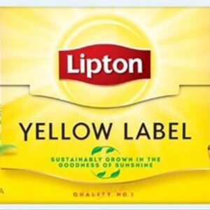 LIPTON  ΜΑΥΡΟ ΤΣΑΙ YELLOW LABEL 25 ΦΑΚΕΛΑΚΙΑ (2grx25pc) 50gr *