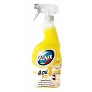 KLINEX SPRAY 750ml ΓΕΝΙΚΗΣ ΧΡΗΣΗΣ ΚΙΤΡΙΝΟ (ΧΩΡΙΣ ΧΛΩΡΙΟ) *