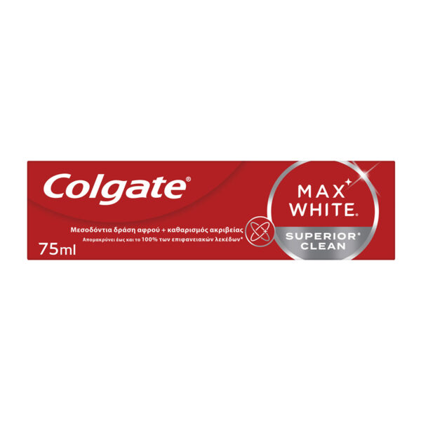 COLGATE MAX WHITE SUPERIOR CLEAN * - Image 1