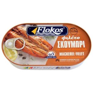 FLOKOS ΣΚΟΥΜΠΡΙ ΚΑΠΝΙΣΤΟ ΣΕ ΦΥΤΙΚΟ ΛΑΔΙ 150γρ *