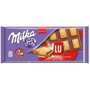 MILKA ΣΟΚΟΛΑΤΑ LU 87gr - 18 *