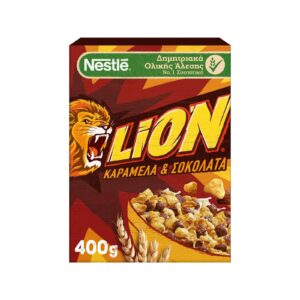 NESTLE LION ΔΗΜΗΤΡΙΑΚΑ ΚΑΡΑΜ.&ΣΟΚΟΛ. 400gr *