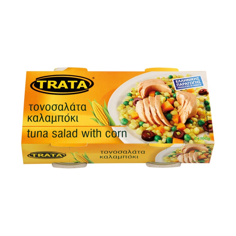 trata-et-2 TRATA ΤΟΝΟΣ ΣΑΛΑΤΑ ΜΕ ΚΑΛΑΜΠΟΚΙ 2χ160γρ * - Image 1