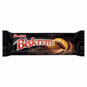 ULKER BISKREM COCOA ΜΠΙΣΚΟΤΟ ΜΕ ΓΕΜΙΣΗ ΚΡΕΜΑ ΚΑΚΑΟ 100gr *