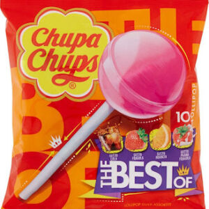CHUPA CHUPS ΓΛΕΙΦΙΤΖΟΥΡΙ ΦΡΟΥΤΑ THE BEST ΣΑΚΟΥΛΑΚΙ 12GRX10ΤΜΧ *