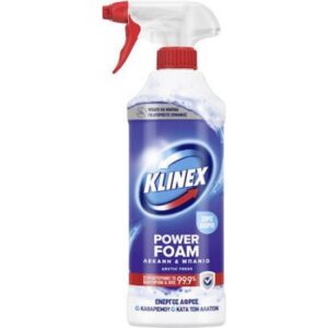 KLINEX POWER FOAM 435ML ΛΕΚΑΝΗ ΚΑΙ ΜΠΑΝΙΟ ΜΠΛΕ CLASSIC FRESH *