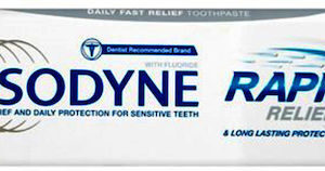 SENSODYNE 75ml RAPID RELIEF WHITENING *