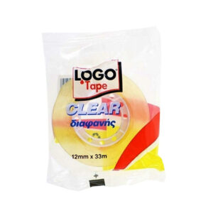 LOGO TAPE ΔΙΑΦΑΝΕΣ 12mmX33m *