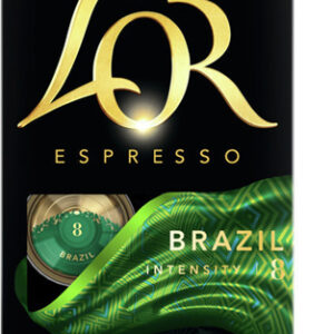 LOR 10 ΚΑΨΟΥΛΕΣ ΚΑΦΕ 52GR BRAZIL BLEND ESPRESSO *