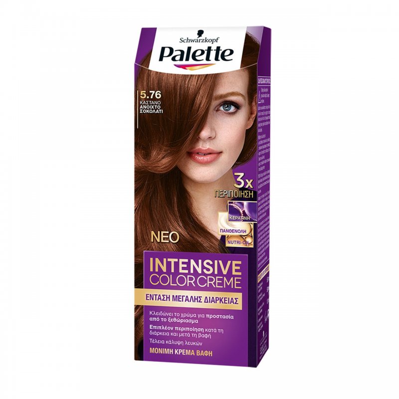 800-01-schwarzkopf-palette-vafi-mallion-intensive-color-creme-5.76-kastano-anoixto-sokolati PALETTE ΒΑΦΗ ΜΑΛΛΙΩΝ N. 5,76 100ML * - Image 1