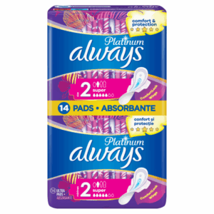 ALWAYS ΣΕΡΒΙΕΤΑ DUO PLATINUM SUPER 14pcs *
