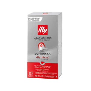 ILLY 10 ΚΑΨΟΥΛΕΣ ΚΑΦΕ 57GR CLASSICO BLEND ESPRESSO *