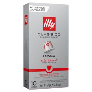 ILLY 10 ΚΑΨΟΥΛΕΣ ΚΑΦΕ 57GR CLASSICO BLEND LUNGO *