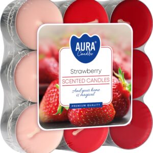 AURA ΚΕΡΙΑ ΡΕΣΩ 18ΤΕΜ (4 ΩΡΕΣ) STRAWBERRY ΚΟΚΚΙΝΟ *