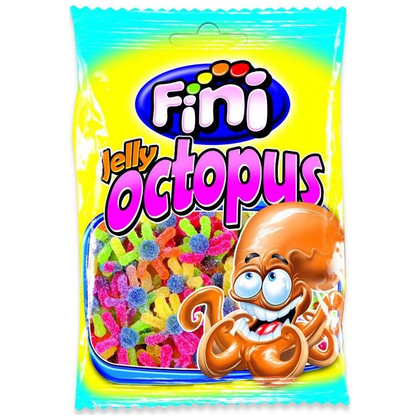 8410525215193 FINI ZAXΑΡΩΤΑ JELLY OCTOPUS 90GR * - Image 1