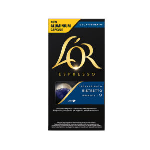LOR 10 ΚΑΨΟΥΛΕΣ ΚΑΦΕ 52GR DECAFFEINE BLEND RISTRETTO *