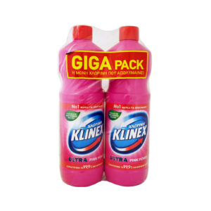 KLINEX ΧΛΩΡΙΝΗ 2ΤΕΜ ULTRA PINK POWER GIGA PACK 2X1250ML *