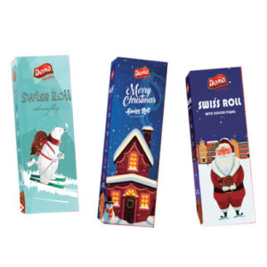 DOMA SWISS ROLL WITH FILLING 200GR ΚΕΙΚ ΣΟΚΟΛΑΤΑ ΜΕ ΓΕΜΙΣΗ ΚΑΚΑΟ (CHRISTMAS *