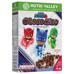 NUTRI VALLEY ΔΗΜΗΤΡΙΑΚΑ 375gr CHOCO RICE PJMASKS *