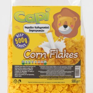 CAPI ΔΗΜΗΤΡΙΑΚΑ 500gr CORN FLAKES (ΝΙΦΑΔΕΣ ΚΑΛΑΜΠΟΚΙΟΥ ΔΗΜΗΤΡΙΑΚΩΝ) *