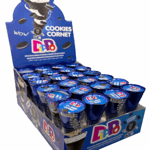 DIPPO ΜΙΝΙ CORNET ΧΩΝΑΚΙΑ ΜΕ ΓΕΜΙΣΗ COOKIES 480GR *