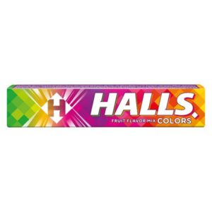 HALLS ΜΑΣΟΥΡΙ FRUIT FLAVOR MIX COLORS (20*33,5gr) *