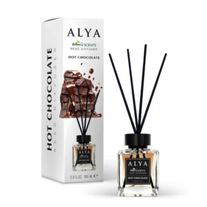 ALYA NATURE'S SCENTS ΑΡΩΜΑΤΙΚΟ ΧΩΡΟΥ ΜΕ ΣΤΙΚ 100ML HOT CHOCOLATE *