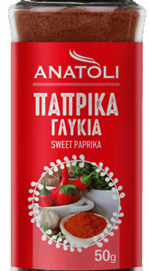 ΑΝΑΤΟΛΗ ΓΥΑΛΙΝΟΣ ΔΟΣΟΜΕΤΡΗΤΗΣ ΠΑΠΡΙΚΑ ΓΛΥΚΙΑ 50GR *