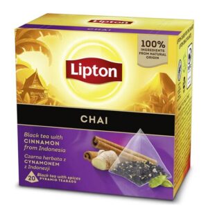 LIPTON  ΜΑΥΡΟ ΤΣΑΙ ΜΕ ΚΑΝΕΛΑ 20 ΦΑΚΕΛΑΚΙΑ ΠΥΡΑΜΙΔΑ 34gr *