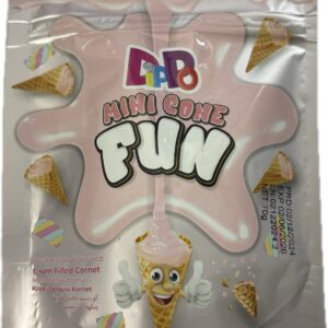 DIPPO ΜΙΝΙ CONE FUN ΧΩΝΑΚΙΑ ΜΕ ΓΕΜΙΣΗ MARSHMALLOW 70GR *