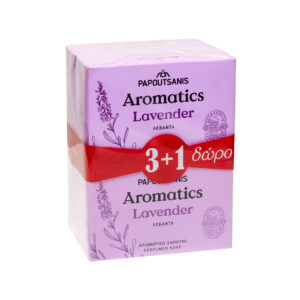 ΠΑΠΟΥΤΣΑΝΗΣ 4Χ100GR ΜΠΑΡΑ ΣΑΠΟΥΝΙΟΥ ΛΕΒΑΝΤΑ *