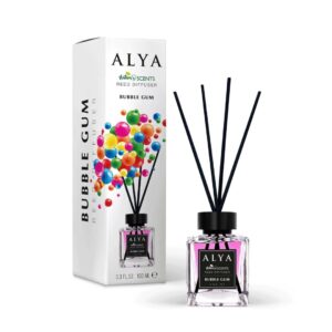 ALYA NATURE'S SCENTS ΑΡΩΜΑΤΙΚΟ ΧΩΡΟΥ ΜΕ ΣΤΙΚ 100ML BUBBLE GUM *