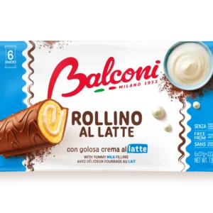 BALCONI ROLLINO AL LATTE 6X37GR ΚΡΕΜΑ ΛΑΤΕ *