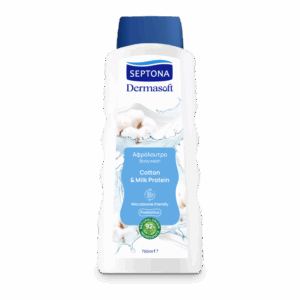 SEPTONA DERMASOFT ΑΦΡΟΛΟΥΤΡΟ 750ml COTTON & MILK *