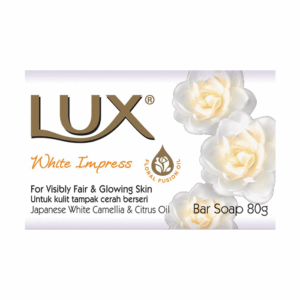 LUX BAR 80gr ΣΑΠΟΥΝΙΑ ΑΣΠΡΟ BRIGHT IMPRESS *