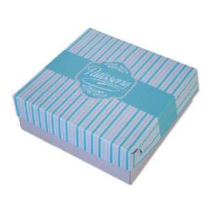 "PATISSERIE" ΧΑΡΤΙΝΟ ΚΟΥΤΙ ΖΑΧΑΡΟΠΛΑΣΤΕΙΟΥ Ν-6, 190x145x80mm *