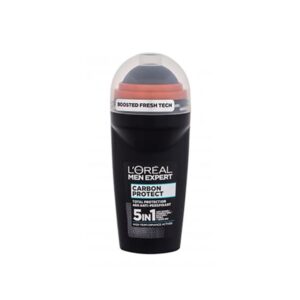 LOREAL ROLL ON 50ML CARBON PROTECT 5IN1 *