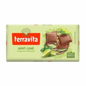 TERRAVITA ΣΟΚΟΛΑΤΑ 100GR MINT-LIME *