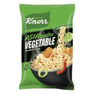 KNORR ASIA NOODLES 70GR VEGETABLE (ΓΡΗΓΟΡΟ ΓΕΥΜΑ) *