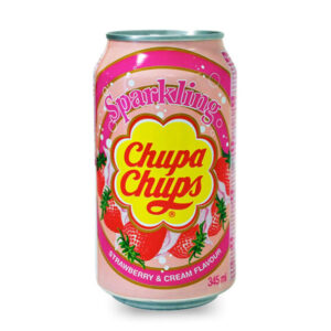 CHUPA CHUPS 343ml STRAWBERRY&CREAM *
